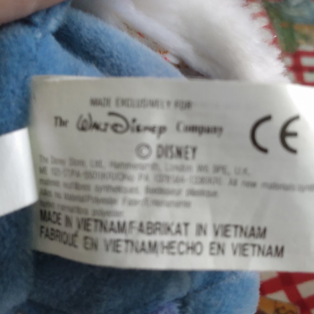 Disney Eeyore Winnie the Poohs friend plush original tag Vtge 2000 - Picture 5 of 5